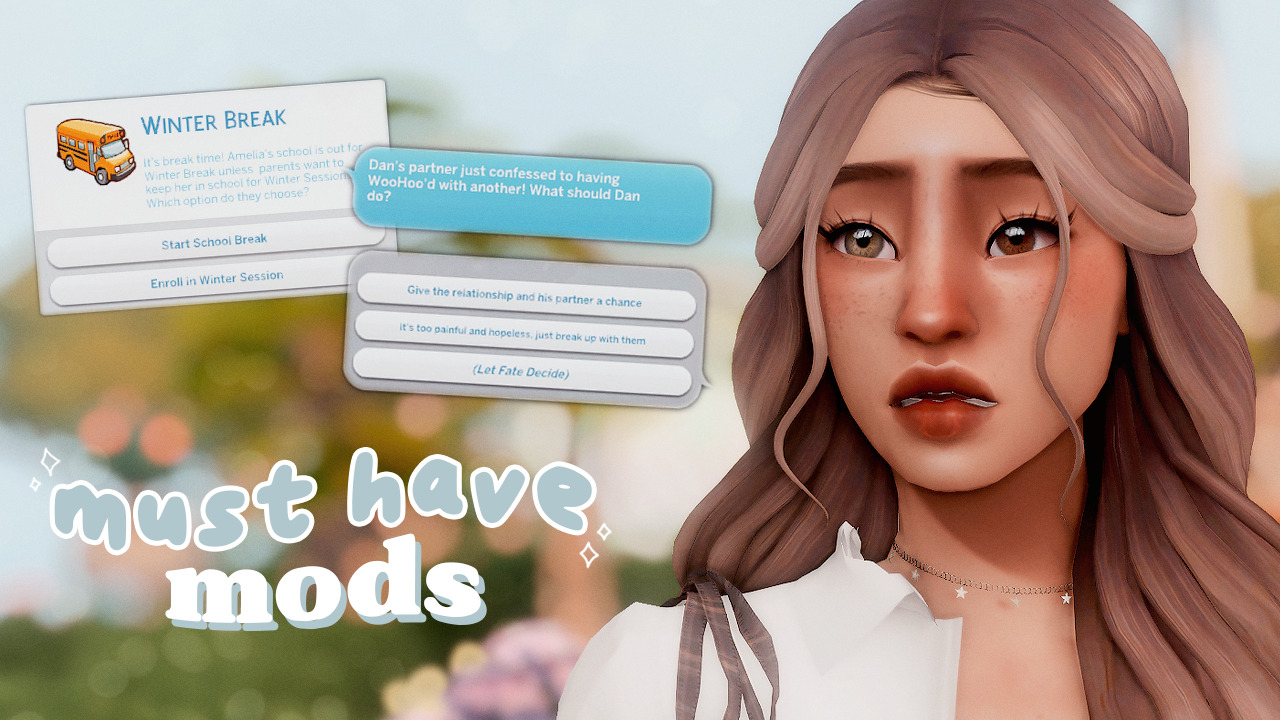 40+ must have sims 4 mods that add realistic & fun