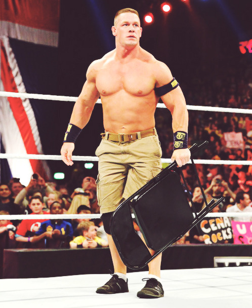 Love an angry John with a steel chair! :p