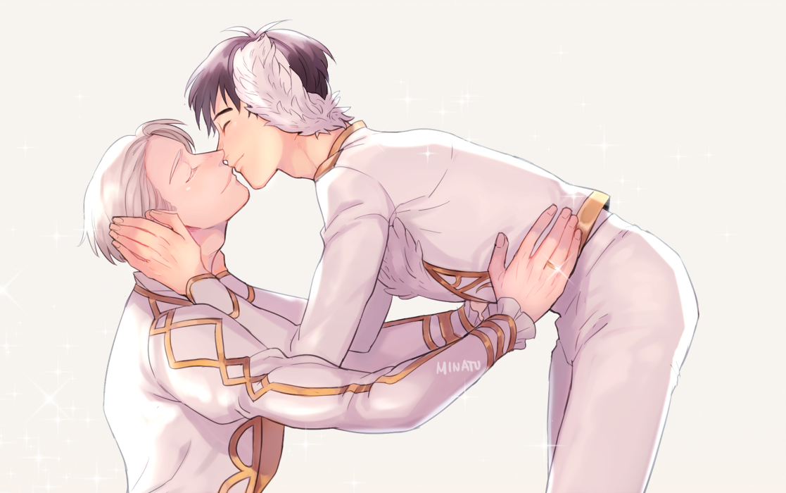 minatu: Finished the ballet AU wip from last night! Their costume design and this