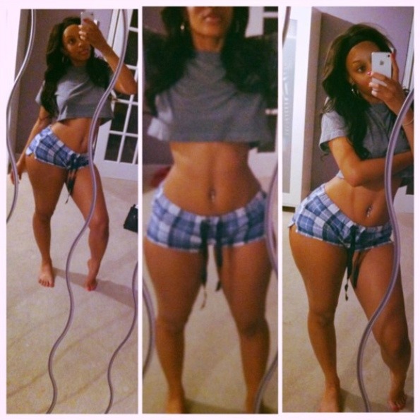 slim-n-wide:  Nekisha Taneil Those legs! That ass! Dayum! Follow “Small Waist Curves”