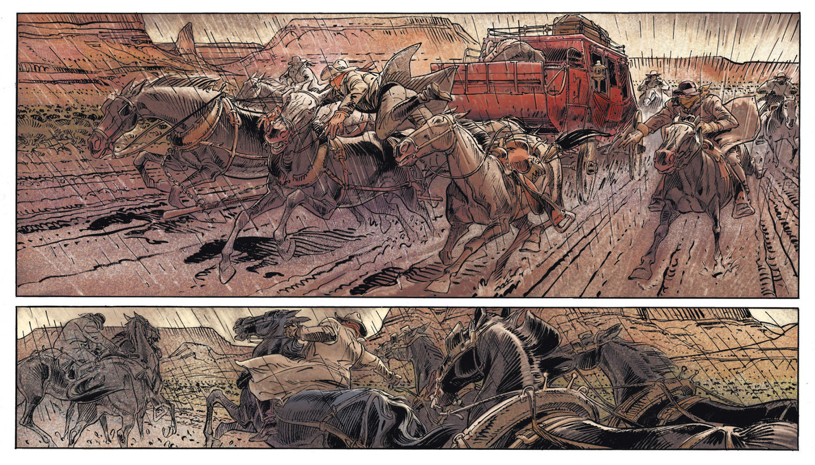 azertip: Bouncer, tome 2 : “La Pitie des Bourreaux” François Boucq  (dessin)