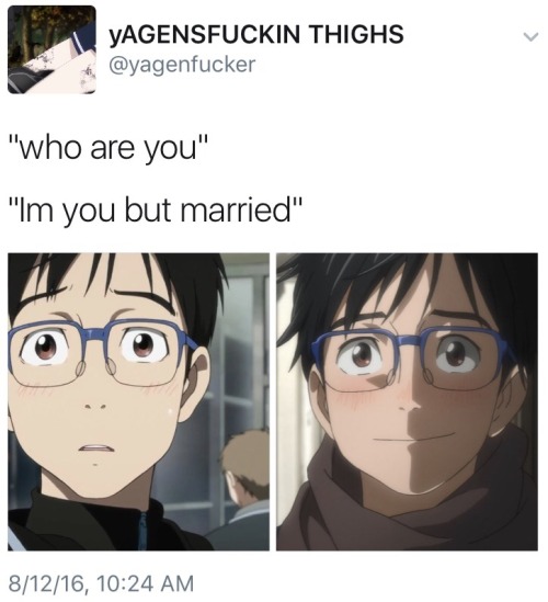 XXX k-eiji:my favourite yuri on ice tweets today photo