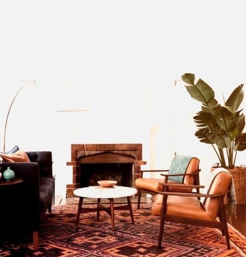 Los Angeles Enclosed Living RoomLiving Room - Mid-sized Transitional Formal And Enclosed Dark Wood Floor