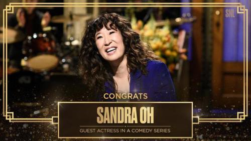 SANDRA OH - Emmy 2019 NominationsGuest Actress in a Comedy SeriesOutstanding Lead Actress in a Drama