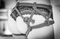 sensualhumiliation:  Sexy ropes…