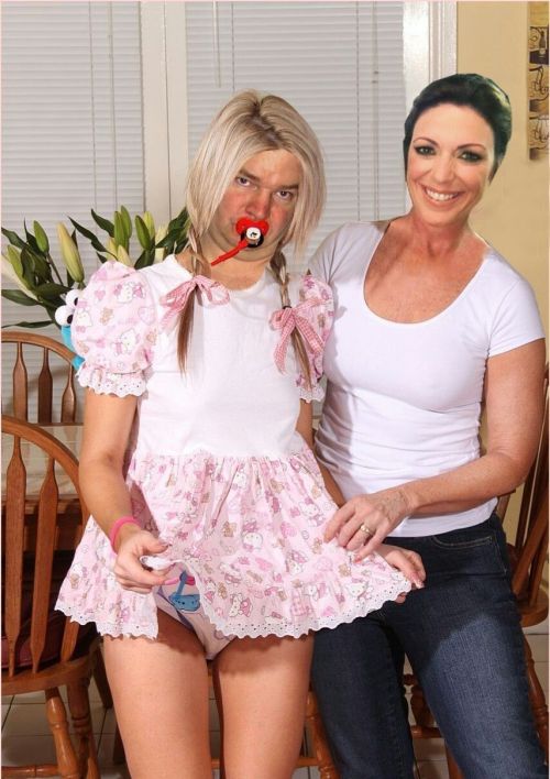 mommykyrasbabydaniella:  Getting baby girl all dolled and diapered up to entertain my girlfriends to