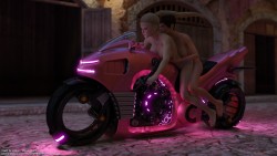 clare3dx:  Post 497: Irisa &amp; Lilly - BikerBabes  Where do you think Lilly is hiding her cock?