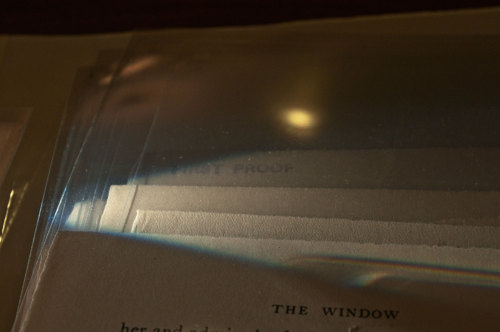 benkiemphoto:Virginia Woolf’s corrected proofs for To The Lighthouse, at the Smith College Rare Book