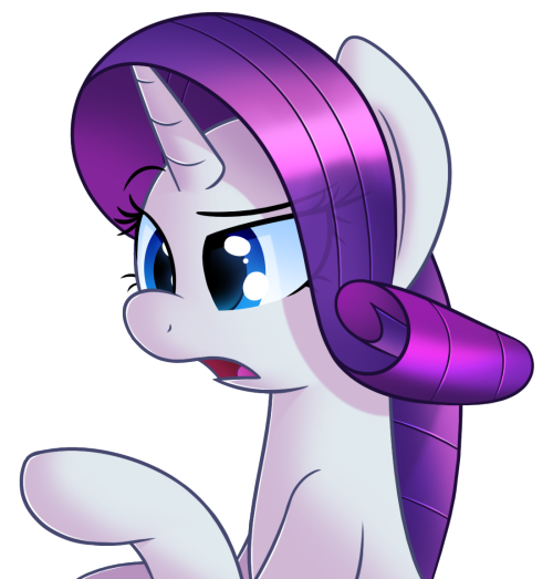mrdegradation:sykobelle-arts:Rarity wondering what you are about to give her. What could it be?A big long… Platonic hug because she’s been through a lot lately, and needs some of that loving affection.<3