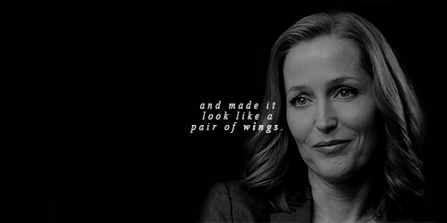 storybycorey:lyannasmrmont:(insp.)Scully is a literal goddess.