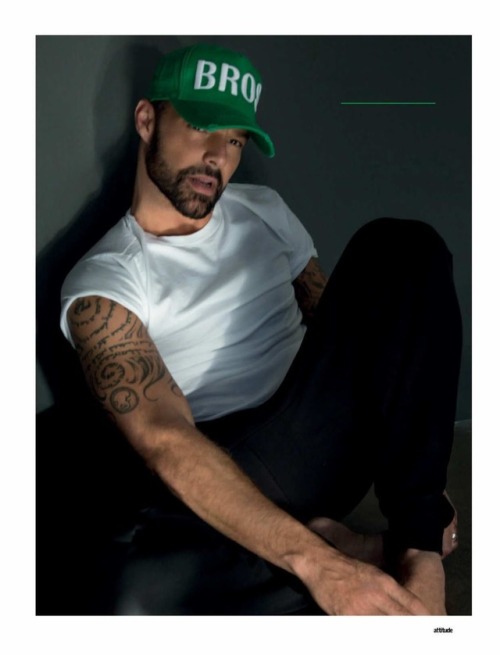 revorish: ATTITUDE Ricky Martin by Tony Duran x Attitude Magazine April 2018