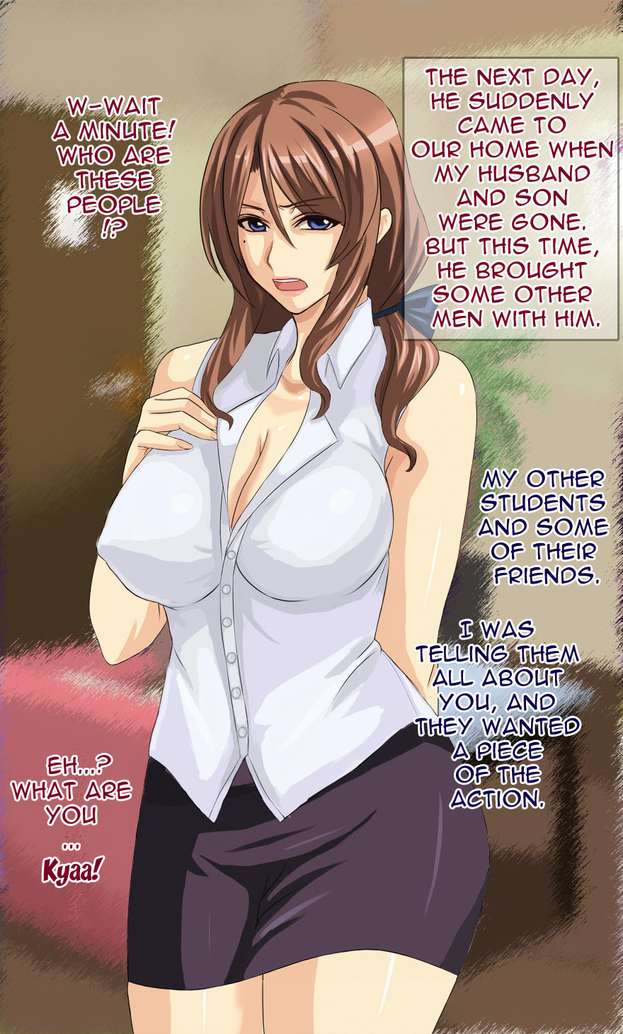 Lewd Wife - Married Woman Who Desires Young Stud by Kokyu No HeyaPart 2 of 2  