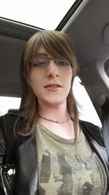 cat-tayler:  I get bored when driving in bumper-to-bumper traffic. So I touch up my makeup and/or take shameless selfies. Only to check my makeup progress, of course. Huh. I kinda look stoned in these pics. Come to think of it, I look stoned in a lot