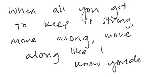 whitepaperlyrics:  All American Rejects - Move Along