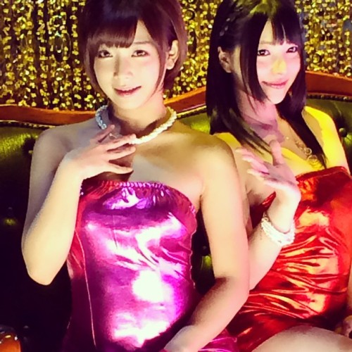 Porn Mana Sakura & Ai Uehara #tgs2014 photos