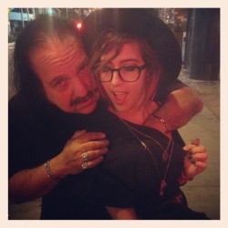 And then I met Ron Jeremy for the first time.