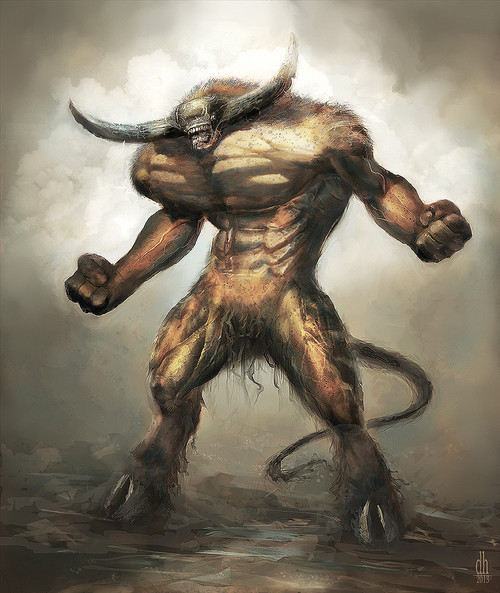 Creepy Zodiac Monsters by Damon Hellandbrand