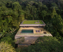 simon-roy: archatlas:    Casa na Mata Studio mk27 You can see other projects by   Studio mk27  featured in archatlas following the links: C16H14O3 House White House Ramp House Casa Mororó Casa Txai Casa P Studio R Corten House  Cube House  This is where