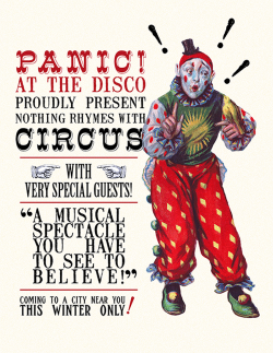  Nothing Rhymes With Circus Tour Poster Redesign