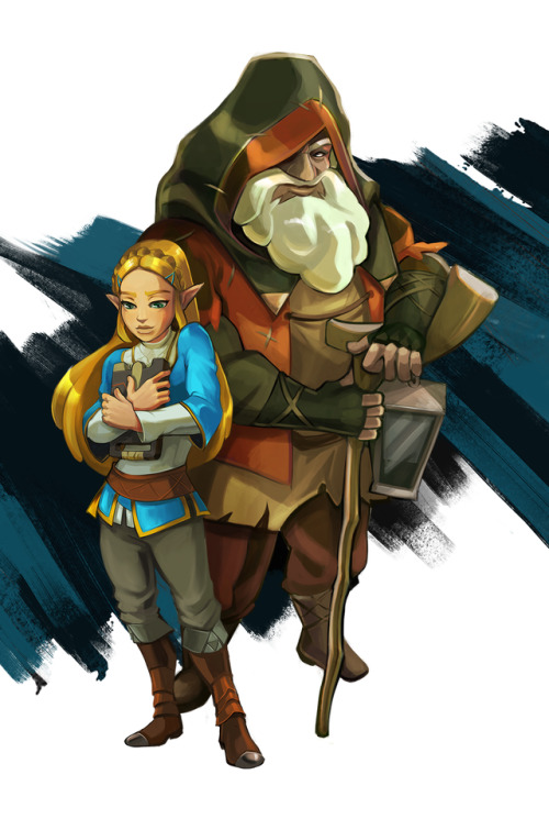 elzeoredraws: Breath of the Wild - SuccessorsI wanted to create a series with all the main character