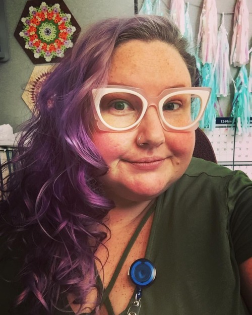 Goodbye violet mane! You’ve been good to me but summer is time for a lighter look!