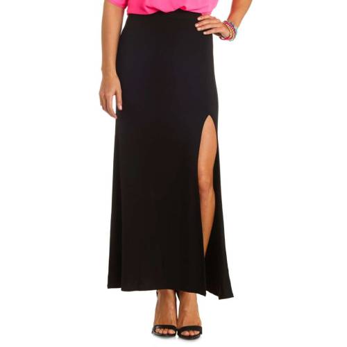 High-Waisted Single Slit Maxi SkirtHeart it on Wantering and get an alert when it goes on sale.