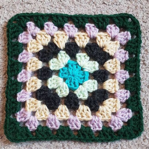 2021 Crochet Mood Blanket: Week 6, Row 6! I didn’t feel good the majority of this week. Nothin