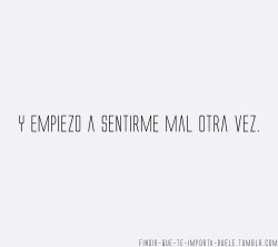 Fingir que te importa duele