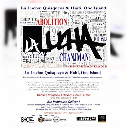 #Attention #Uptownies: #LaLucha #GroupArtShow&hellip; (at Rio&rsquo;s Penthouse Gallery)