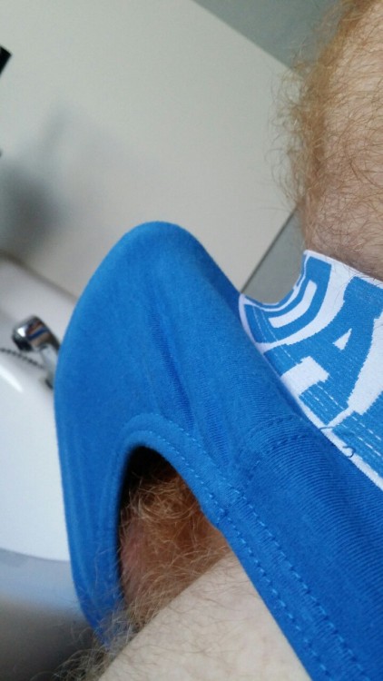 ginger-fur:  Pissing my Lonsdale briefs 