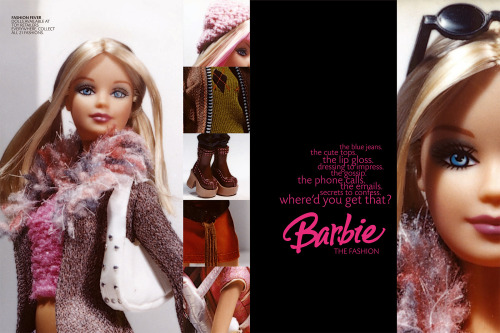 ‘Barbie The Fashion’ clothing line ads (2004)