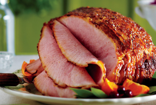 If you&rsquo;re cooking for a crowd, this Sweet Mustard-Glazed Spiral Ham is simple, elegant and