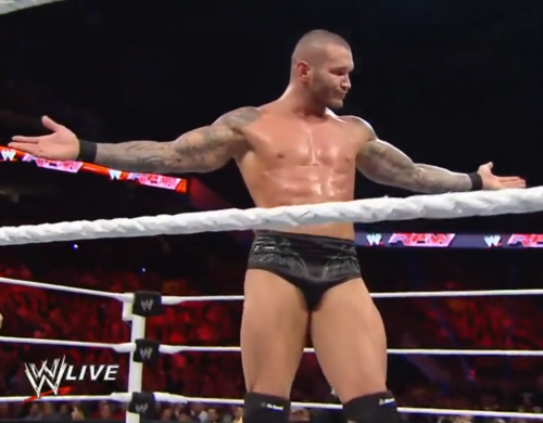 rwfan11:  “Yeah…I’m sexy, wanna fight about it!?” - Randy Orton