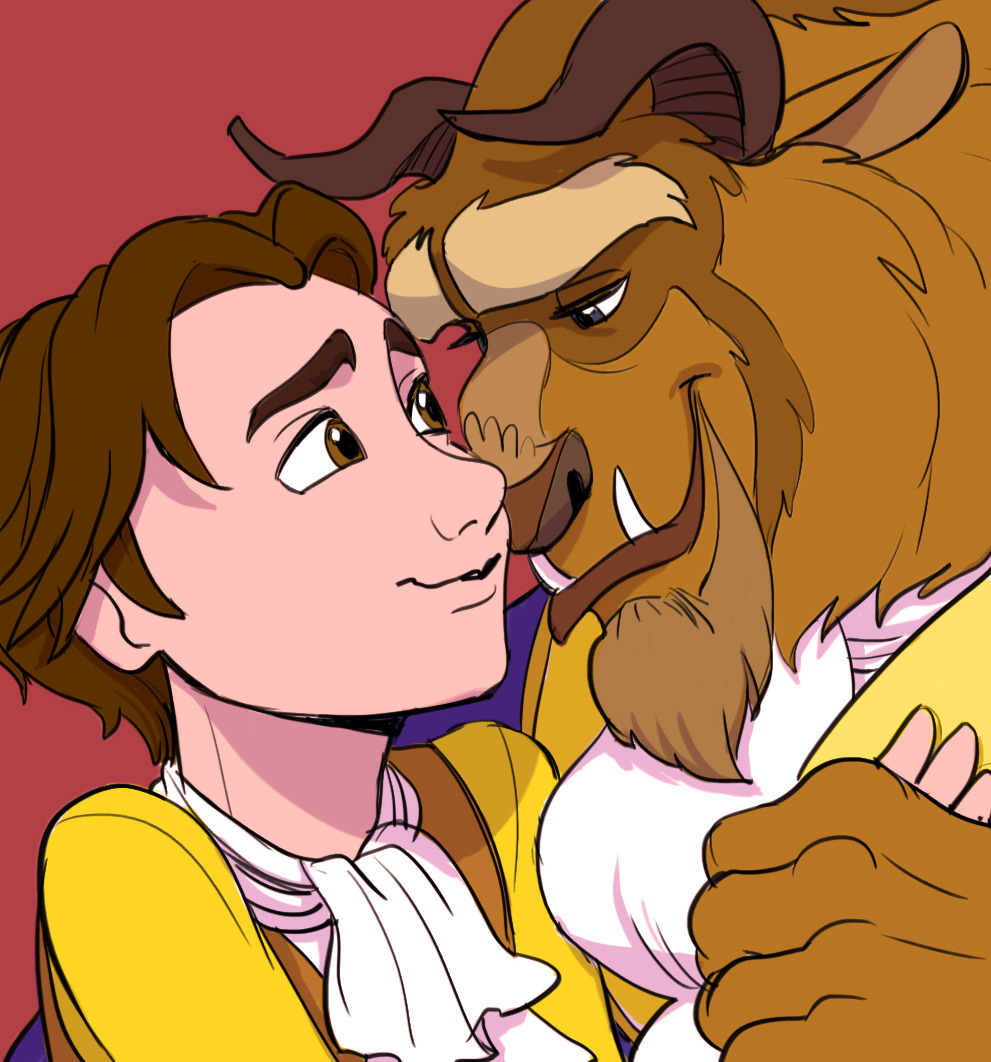 stefanpoison:  lettherebedoodles:  c2ndy2c1d:  Once upon a time, there were two men