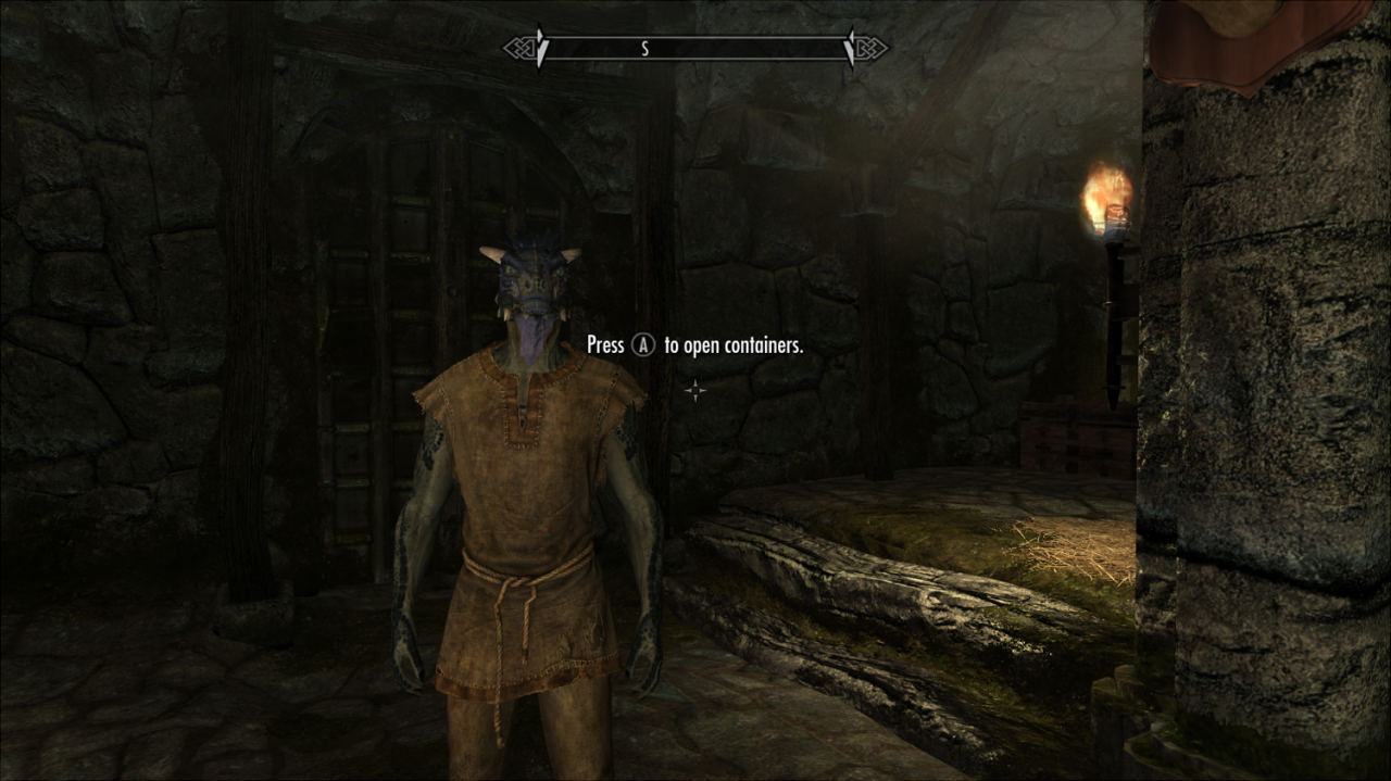 Here&rsquo;s my dude in Skyrim. I had meant to take a screencap on the character