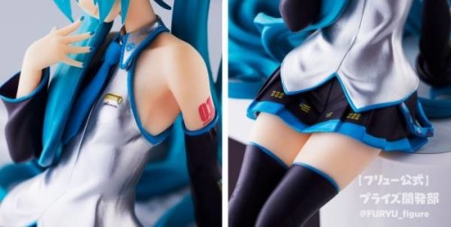 Today’s Vocaloid Figure of the Day is:Hatsune Miku Noodle Stopper Figure by FuRyu !