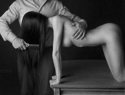 Oh this will happen babygirl. This WILL happen. I will also bathe you and shave you from time to time as it pleases me.