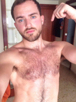 yummyhairydudes:  YUM!  For MORE HOT HAIRY guys-Check out my OTHER Tumblr page:http://www.hairyonholiday.tumblr.com 