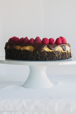 fullcravings: Chocolate Ganache Cheesecake 
