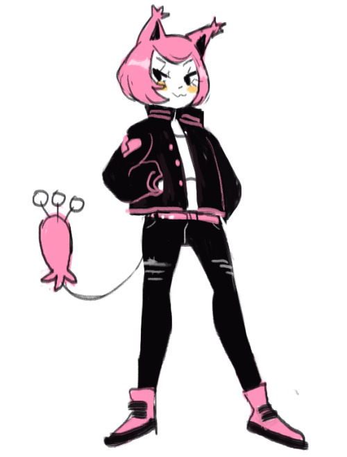 cosmibird:skitty gijinka