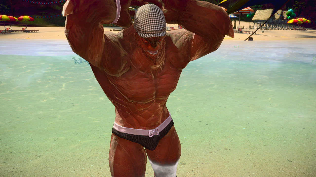 hrongar:  Caught this hunky Aman flexing and playing in the water, but I was shoo’d