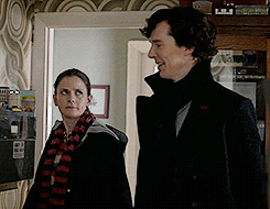 freckledtrekkie:  sherlollysmooch:  And here we see Molly Hooper making Sherlock Holmes apologize with a single look.  #if you think Sherlock is in charge of this operation #let me direct you to Molly Hooper 