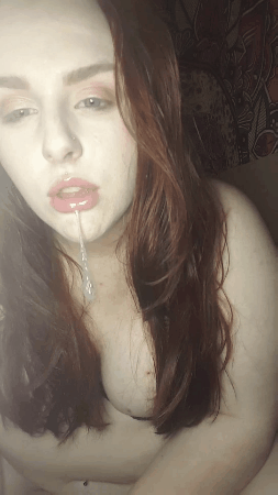 redheadredempti0n: You should be trying catching it in your mouth really, right?  (Buy my snapchat for more content) 