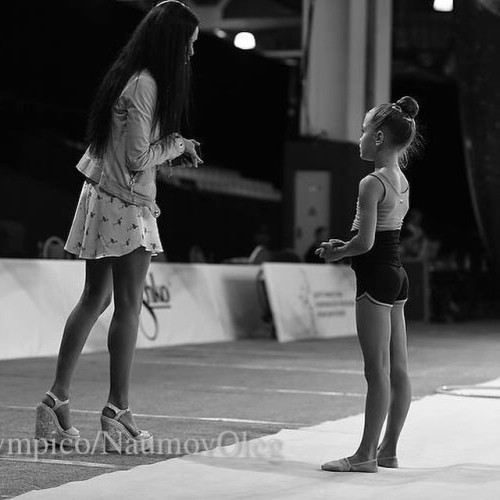 Coach and Gymnast <3