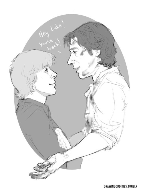 fuckingskysolo: drawingoddities: Doodle prompt from  kilifilithorinandco :  skysolo with e