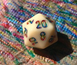 feels-like-75:  battlecrazed-axe-mage: 🌈🌈🌈🌈🌈  Reblog the gay d20 for good luck on all your LGBTInteractions™ 