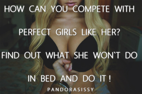 becomingsissy:  pandora-sissy:    My new site - Pandora Sissy Love XOXOXO        Time to Jerk and Cum Sissy boi …  