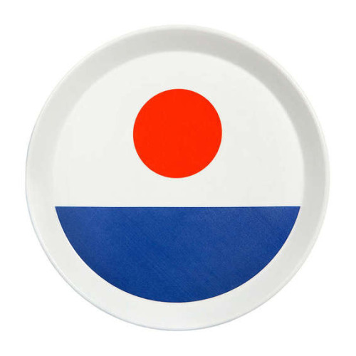 Gio Ponti, plate of the Fantasia Italiana series, late 1960s.