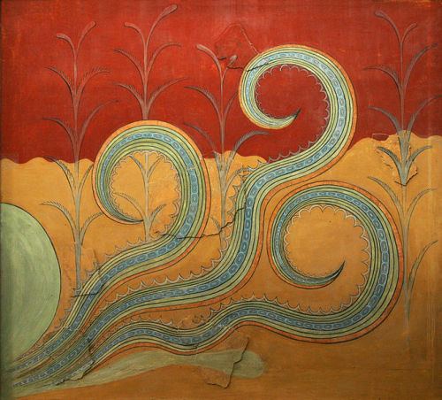 secretcinema1:Fresco, Palace of Knossos, Crete