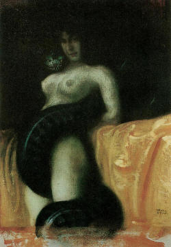 The Sin, 1891, Franz Stuck